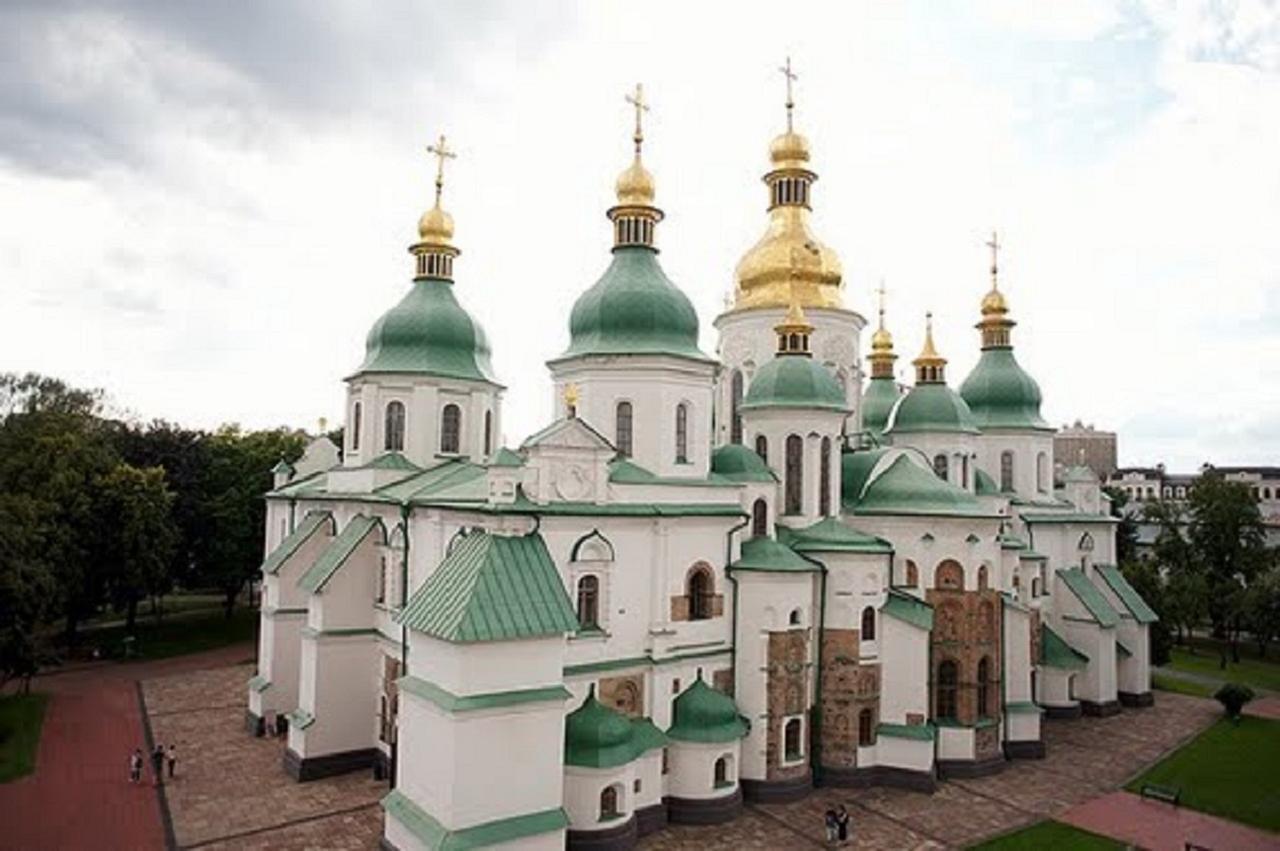 Podil Apart Near Poschtova Square History Center Kiev Luaran gambar