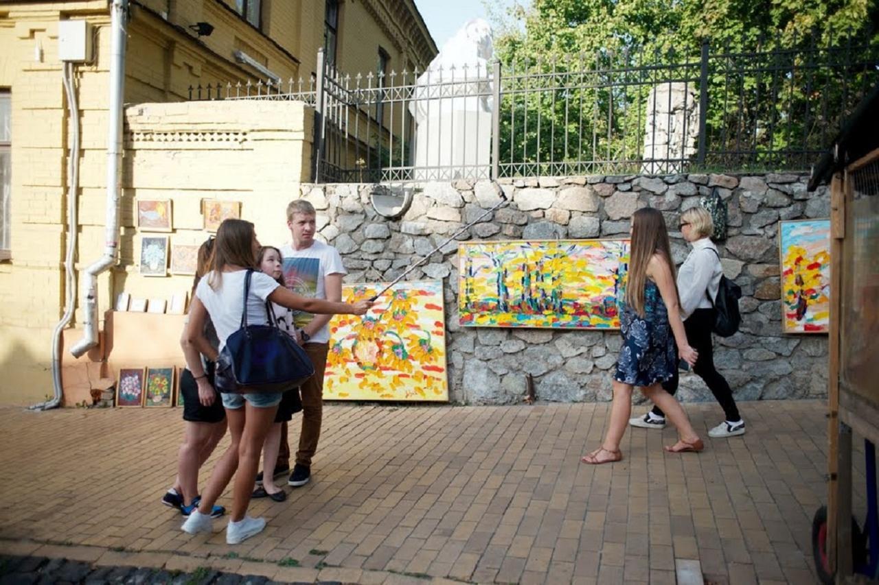Podil Apart Near Poschtova Square History Center Kiev Luaran gambar