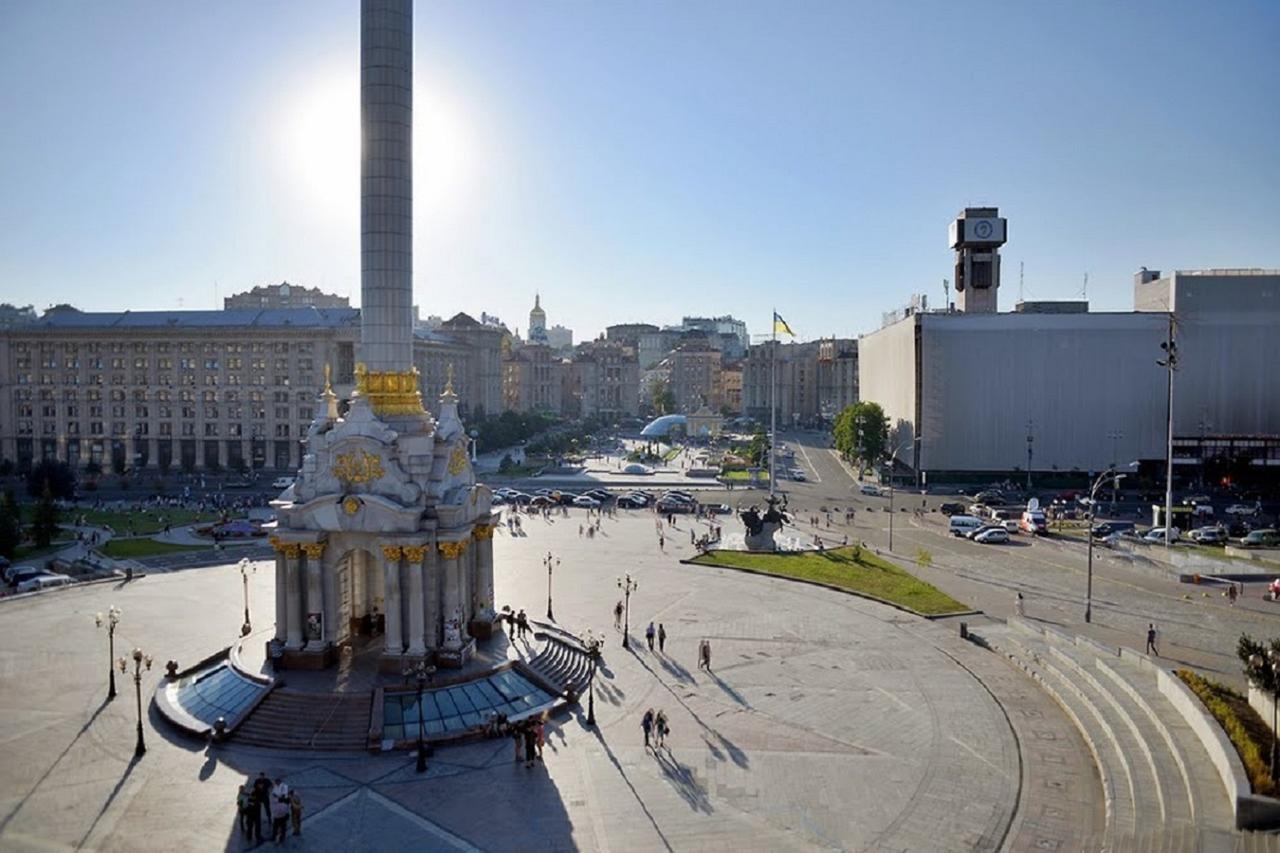 Podil Apart Near Poschtova Square History Center Kiev Luaran gambar